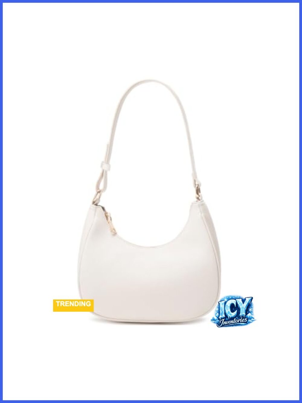 Cute Hobo Shoulder Bag Tote Handbag Women Mini Clutch Purse Zipper PU Leather